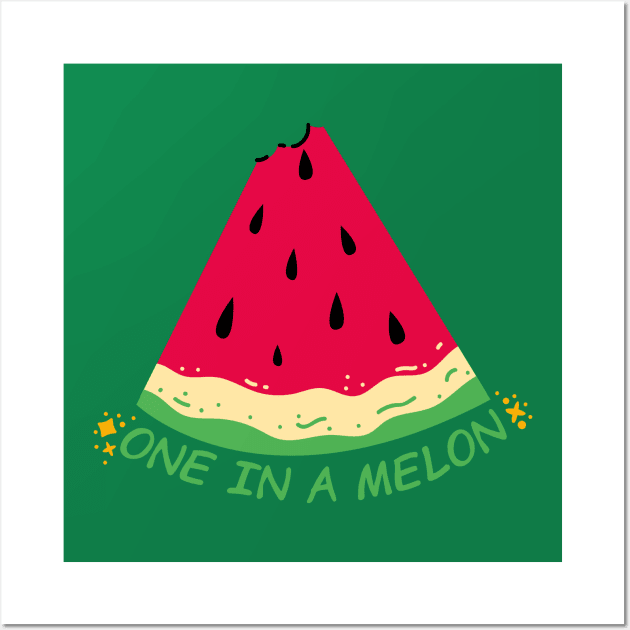 One in a Melon Wall Art by Unique Treats Designs